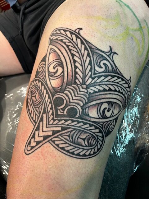 Polynesisch tattoo 