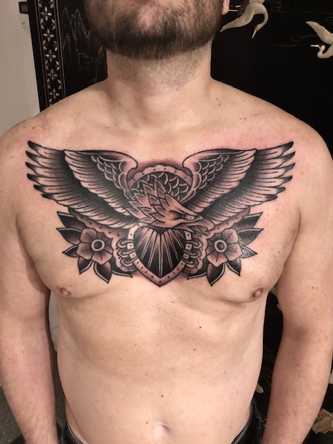 Old school traditional tattoos