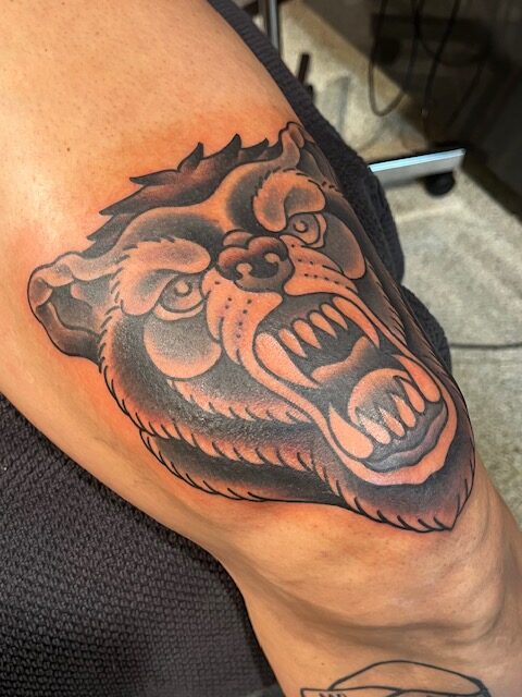 Old school traditional tattoos