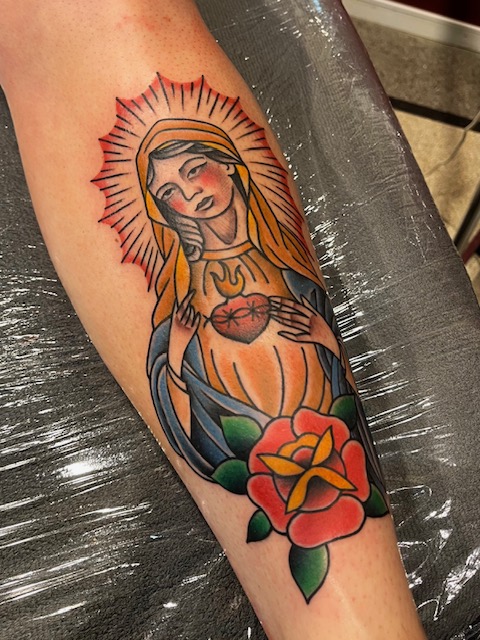 Old school traditional tattoos