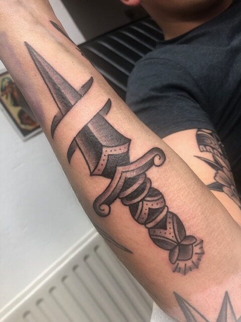 Old school traditional tattoos