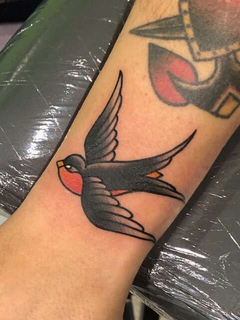 Old school traditional tattoos