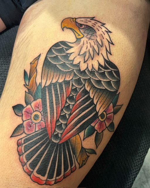 Old school traditional tattoos
