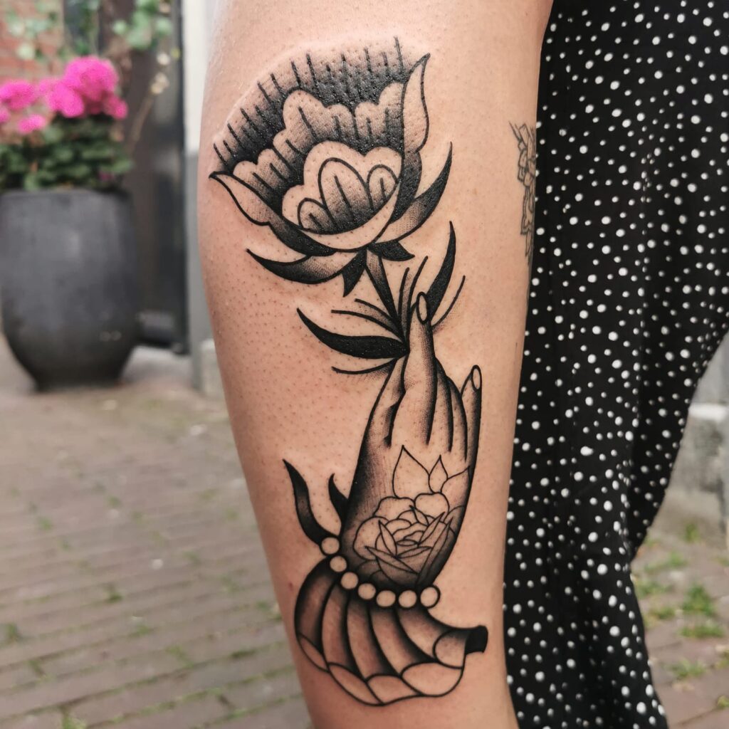 Old school traditional tattoos
