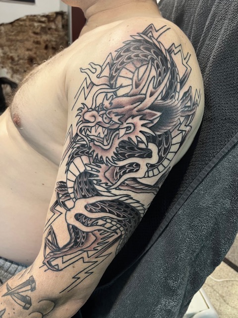 Old school traditional tattoos