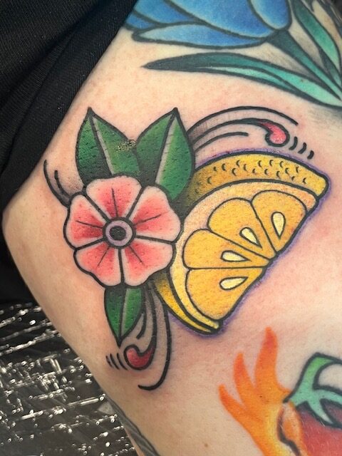 Old school traditional tattoos